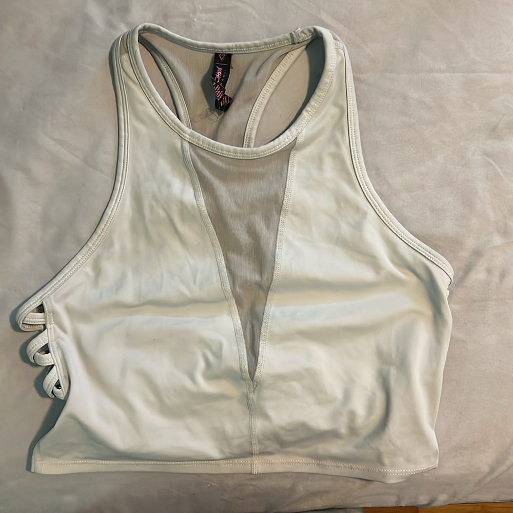 Betsey Johnson Performance high neck sports bra